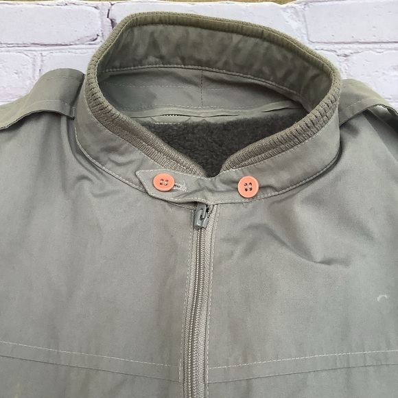 London fog vintage 44 reg.light men’s sherpa lined zip front bomber jacket - Picture 3 of 15
